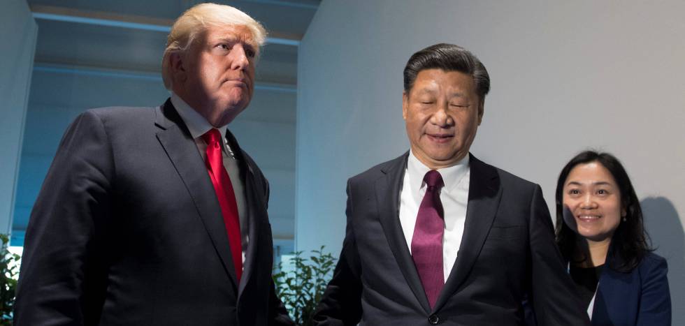 Donald Trump con Xi Jinping
