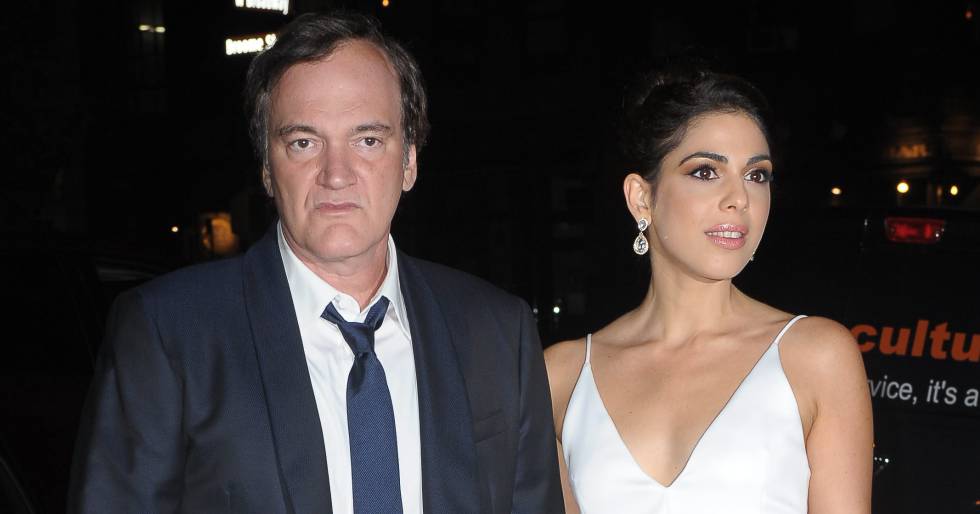 Quentin Tarantino y su novia, la cantante israelí Daniela Pick.