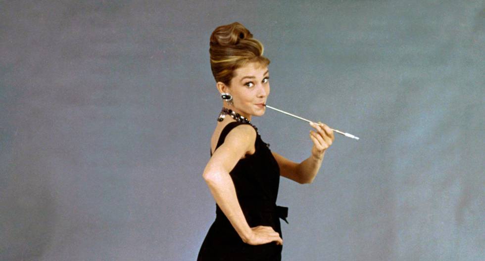 Audrey Hepburn en la película 'Desayuno con diamantes'