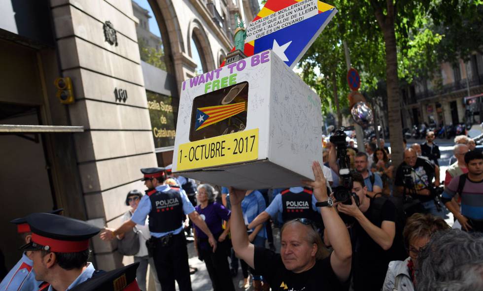 Resultado de imagen de referendum catalan