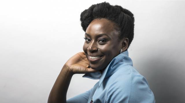 Chimamanda Ngozi Adichie.