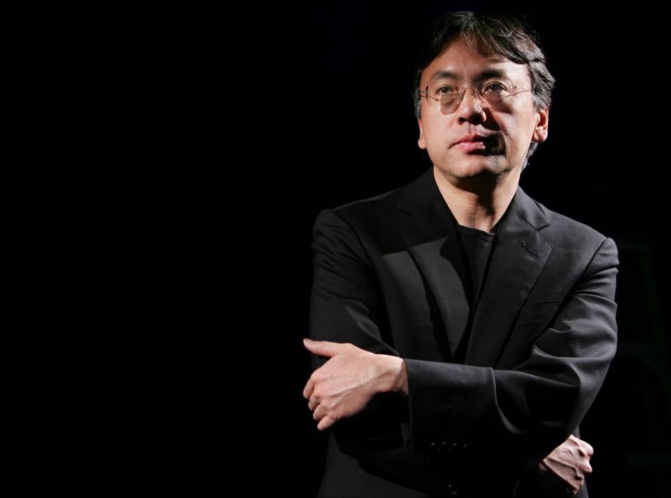 El autor Kazuo Ishiguro durante una entrevista.