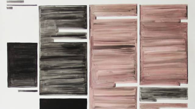 'P1', &oacute;leo sobre tela de Gonzalo Elvira (2016).