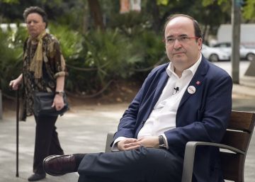 Miquel Iceta, el pasado jueves, en Barcelona.