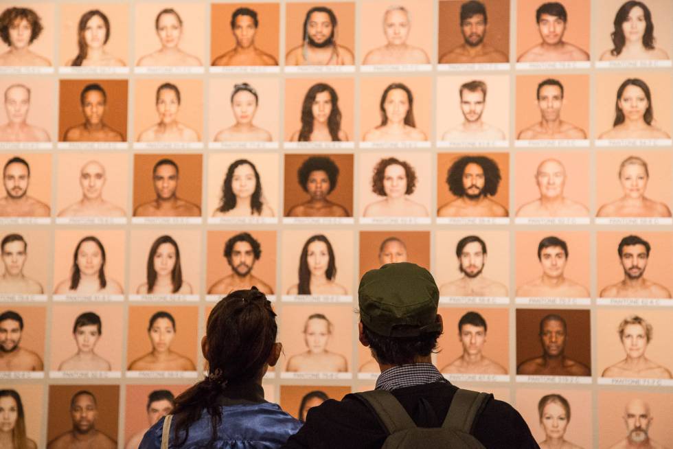 Exhibición del proyecto Humanae en Valencia. 