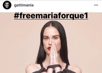 #FreeMaríaForque1: Instagram censura la cuenta de María Forqué