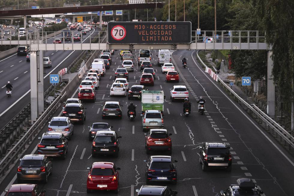 Contaminación en Madrid.