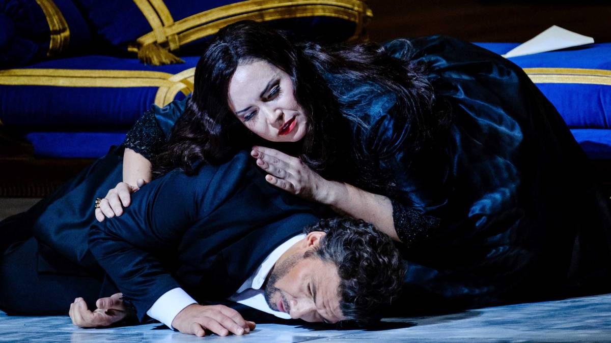 Una escena de "Don Carlos".