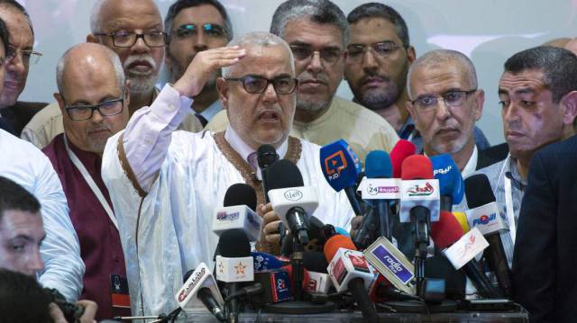 Abdelilá Benkirán, el 7 de octubre.