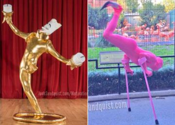 “Si no hubiera perdido una pierna, mis disfraces de Halloween no serían tan buenos”