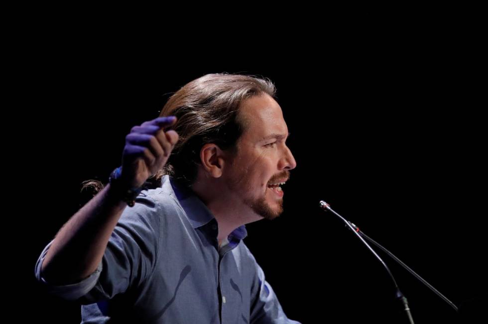 Pablo Iglesias, en un acto el pasado 30 de octubre.