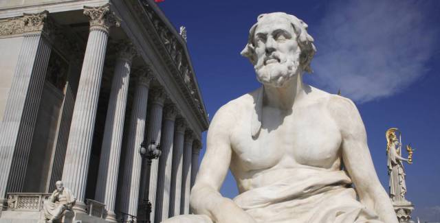 Statue of Thucydides.