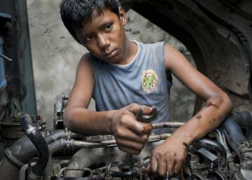 Niños obreros: ilegal, pero barato
