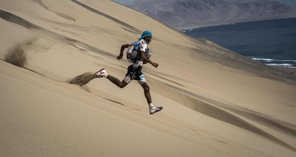 Essa é corrida é da ilha da maratona no último nívella corrida demora cerca  de e