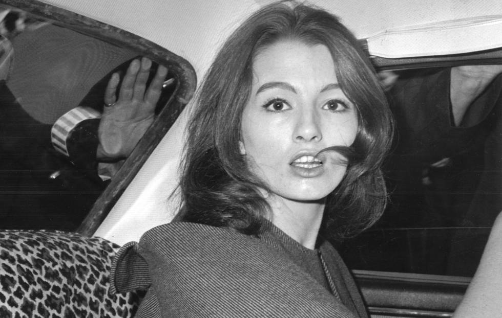 Christine Keeler, en 1963.