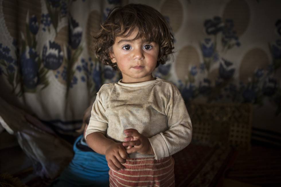 Nadia, refugiada siria en Líbano. Foto: Save the Children.