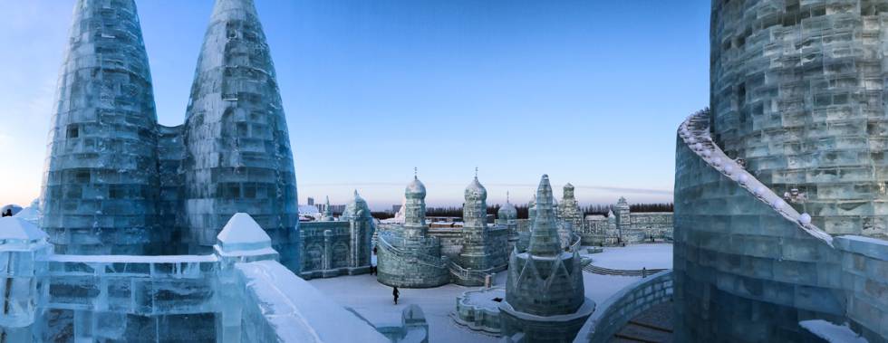 Harbin, el festival de esculturas de hielo más disparatado del mundo