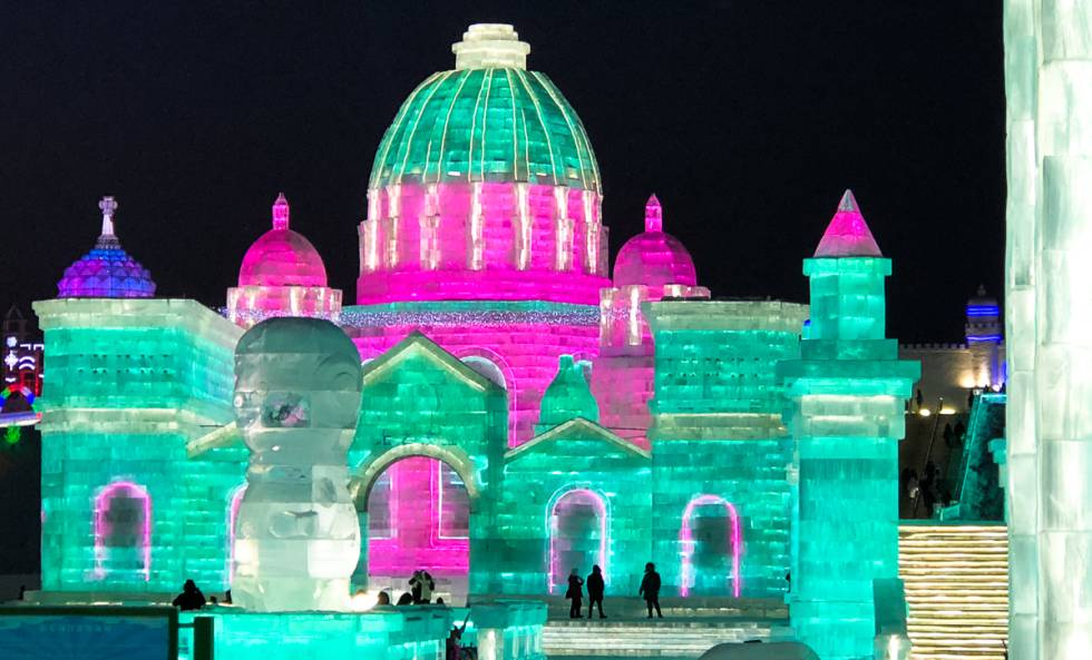 Harbin, el festival de esculturas de hielo más disparatado del mundo