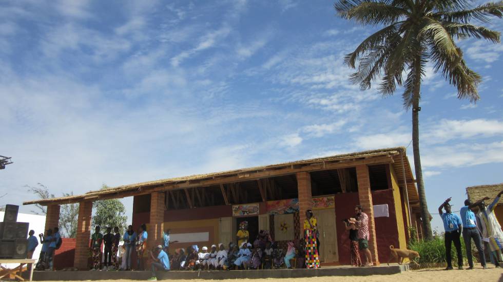 Centro cultural Sunu Xarit Aminata, en Gandiol.