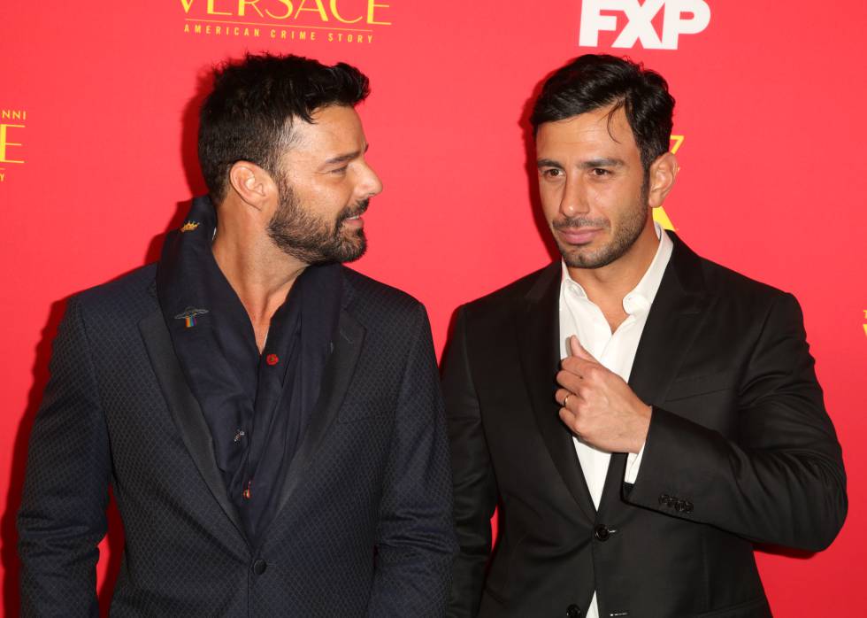 Ricky Martin, la semana pasada con su marido Jwan Yosef.