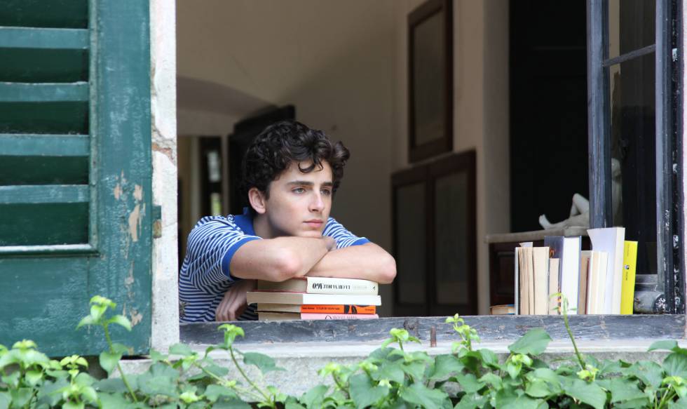 Timothée Chalamet, en una escena de la película 'Call Me by Your Name'.