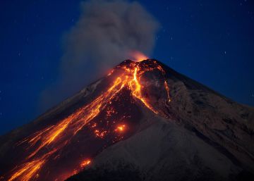 La erupción del volcán de Fuego en Guatemala, en imágenes