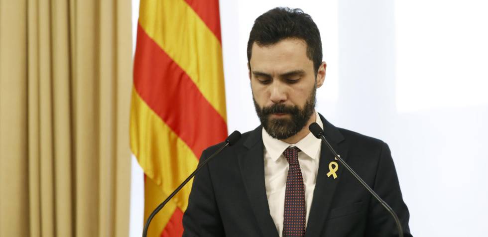 El presidente del Parlament, Roger Torrent.