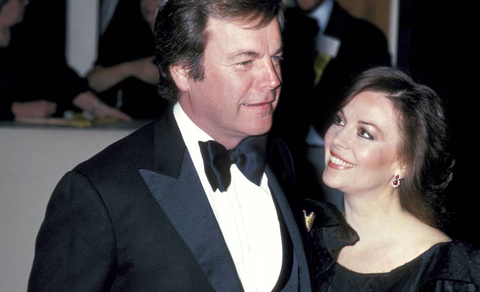 Los actores Natalie Wood y Robert Wagner, en enero de 1981.