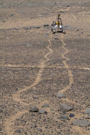 ¿Marte? No, un rover de la Nasa en el desierto de Atacama.
