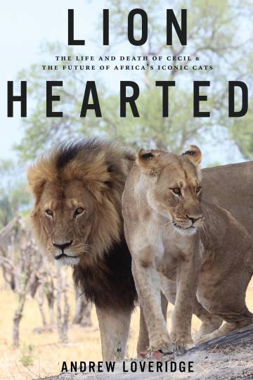 Portada del libro 'Lion Hearted' de Andrew Loveridge.