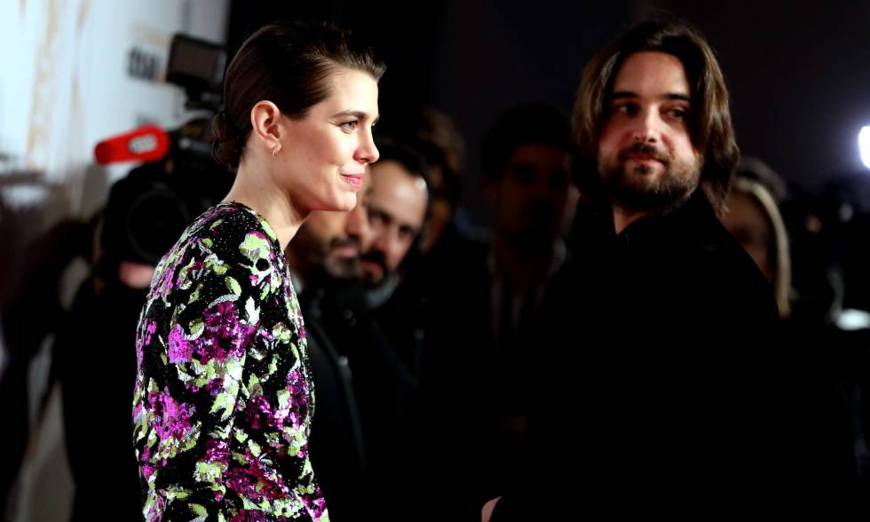 Carlota Casiraghi y Dimitri Rassam, en los premios César.