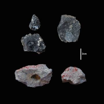 Diversas herramientas de piedra de hace 320.000 años