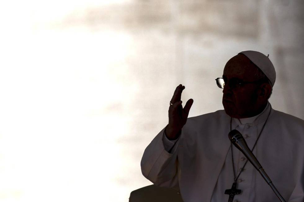 El papa Francisco ofrece su audiencia general de los miÃ©rcoles en la Plaza de San Pedro, en el Vaticano, el pasado 14 de marzo. 
