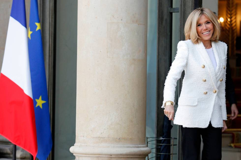 La primera dama francesa, Brigitte Macron