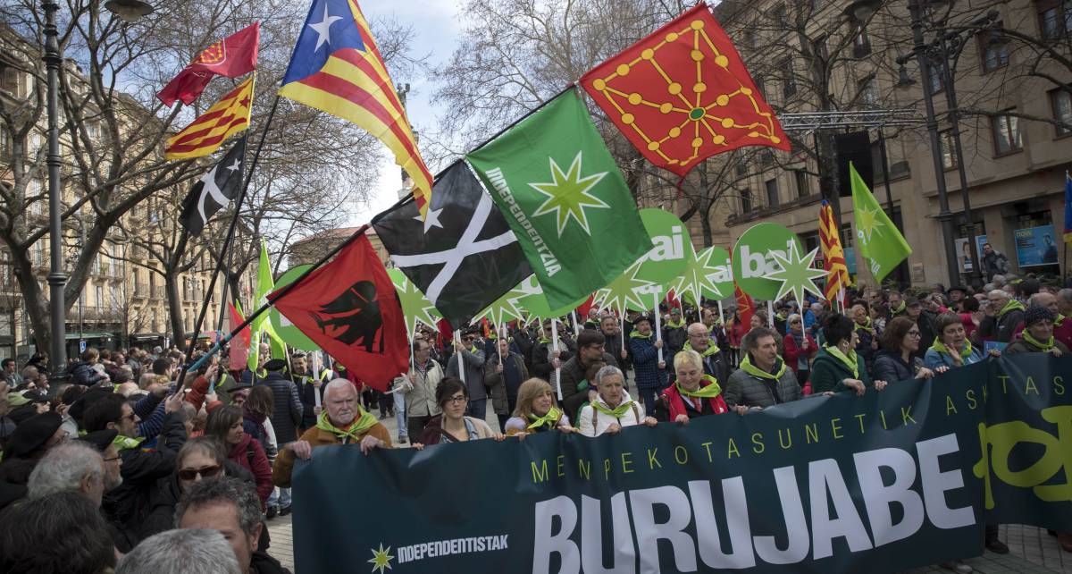 La izquierda 'abertzale' celebra este domingo el Aberri Eguna.