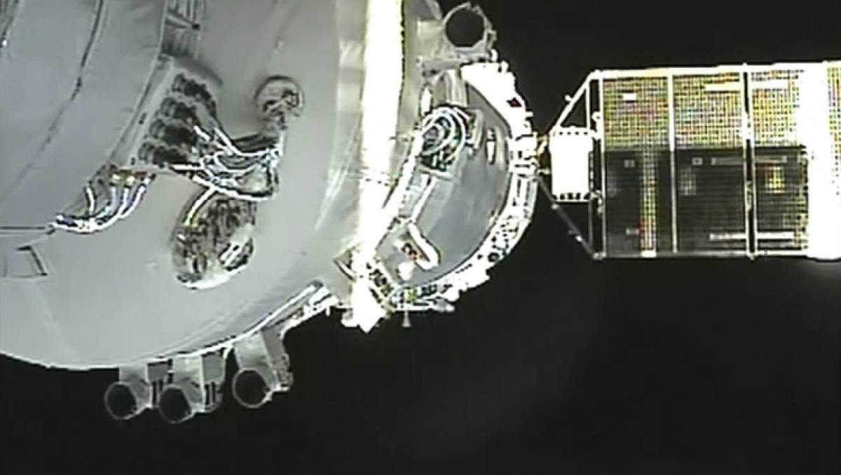 Imagen de archivo de la estación espacial Tiangong-1.