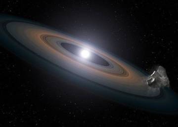 Una enana blanca devora a su compañera