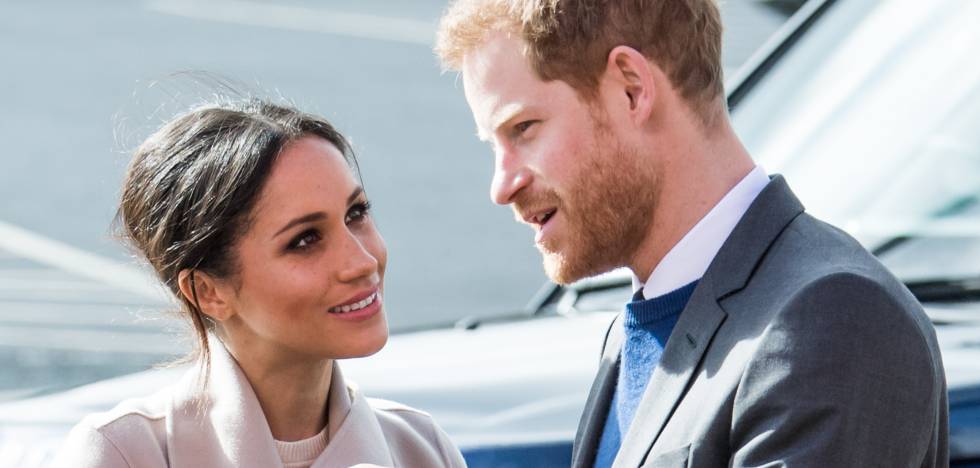 Meghan Markle y Enrique de Inglaterra en una visita a Irlanda del Norte.