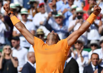 Rafa Nadal conquista la final del Masters de Montecarlos, en imágenes