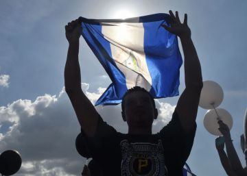 Manifestación en Nicaragua para pedir la dimisión de Daniel Ortega