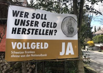 Suiza decidirá en referéndum quién puede crear el dinero