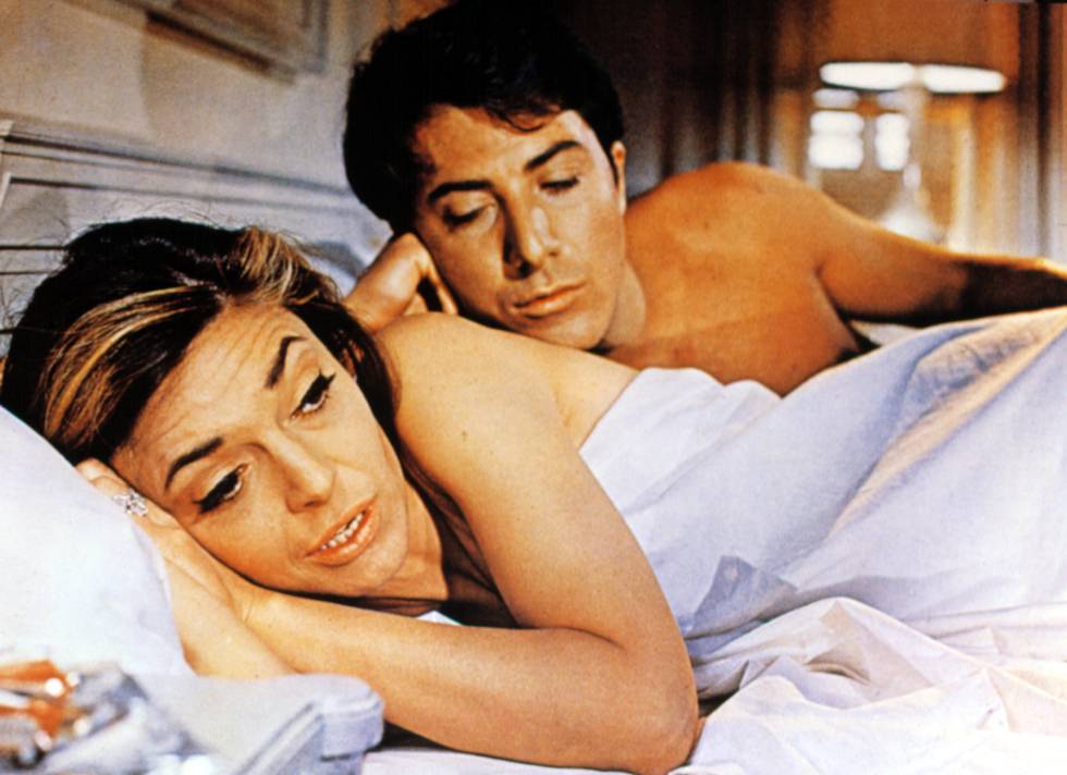 “¿Son los deseos de esta persona coincidentes con los de su pareja?, ¿el modo en que se desarrolla el encuentro erótico o sexual es suficientemente atractivo para ella?”. En la imagen, Anne Bancroft y Dustin Hoffman en 'El graduado'.
