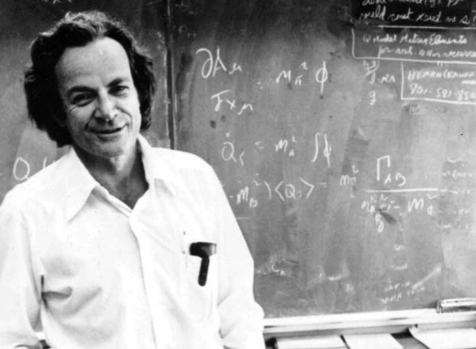 El aclamado fÃ­sico Richard Feynman.