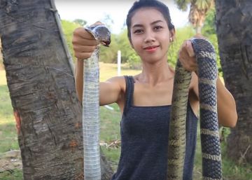 Detenida por comer animales protegidos tras difundirlo en YouTube