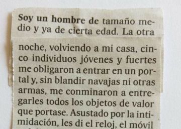 Si una violación se juzgara como un robo: la carta al director convertida en viral