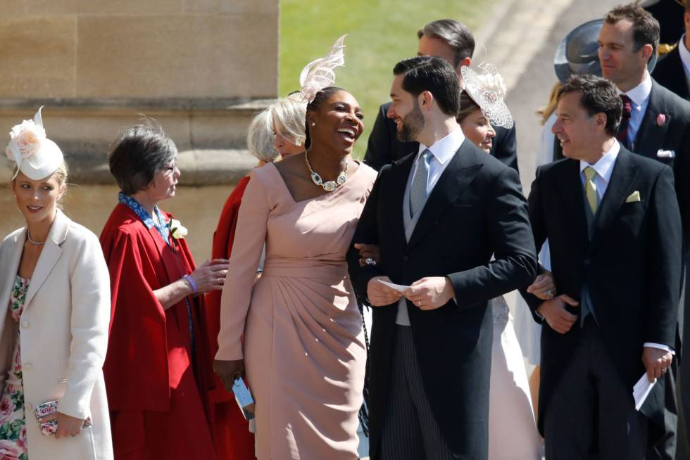 Serena Williams y su esposo el empresario Alexis Ohanian.