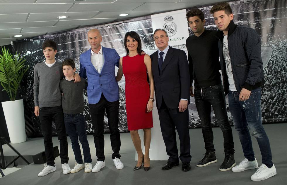 Dejen paso a Luca, el atractivo hijo de Zidane: estrella de ...