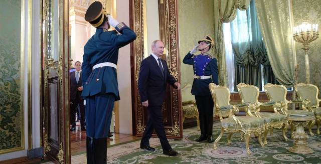 Russian president, Vladimir Putin.