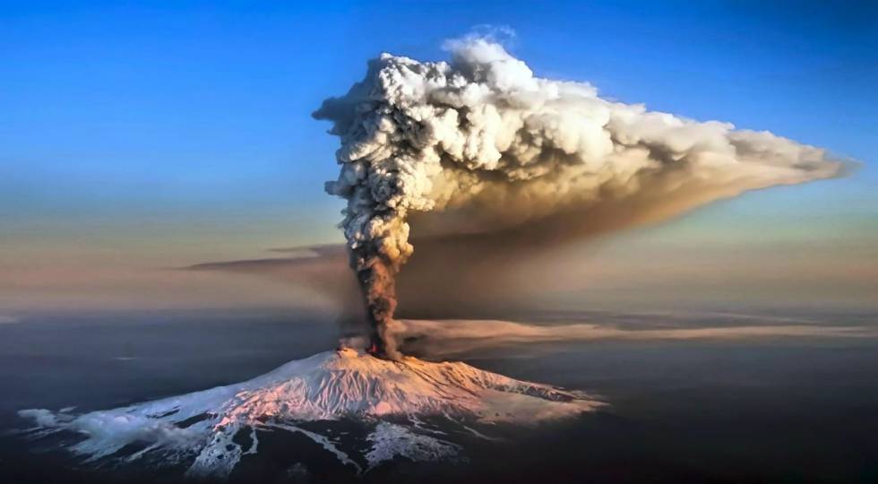 Volcán Etna.