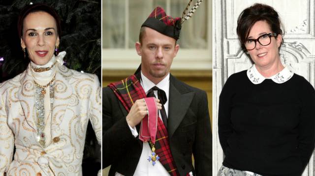L'Wren Scott, Alexander McQueen y Kate Spade.